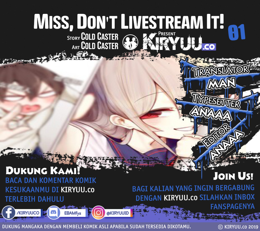 Baca  Miss, don’t livestream it! Chapter 1 Gambar 2