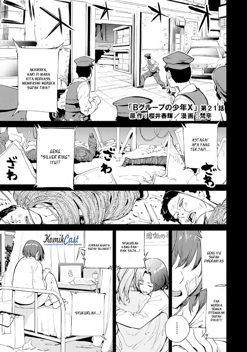 Baca  B Group no Shounen X Chapter 21 Gambar 2