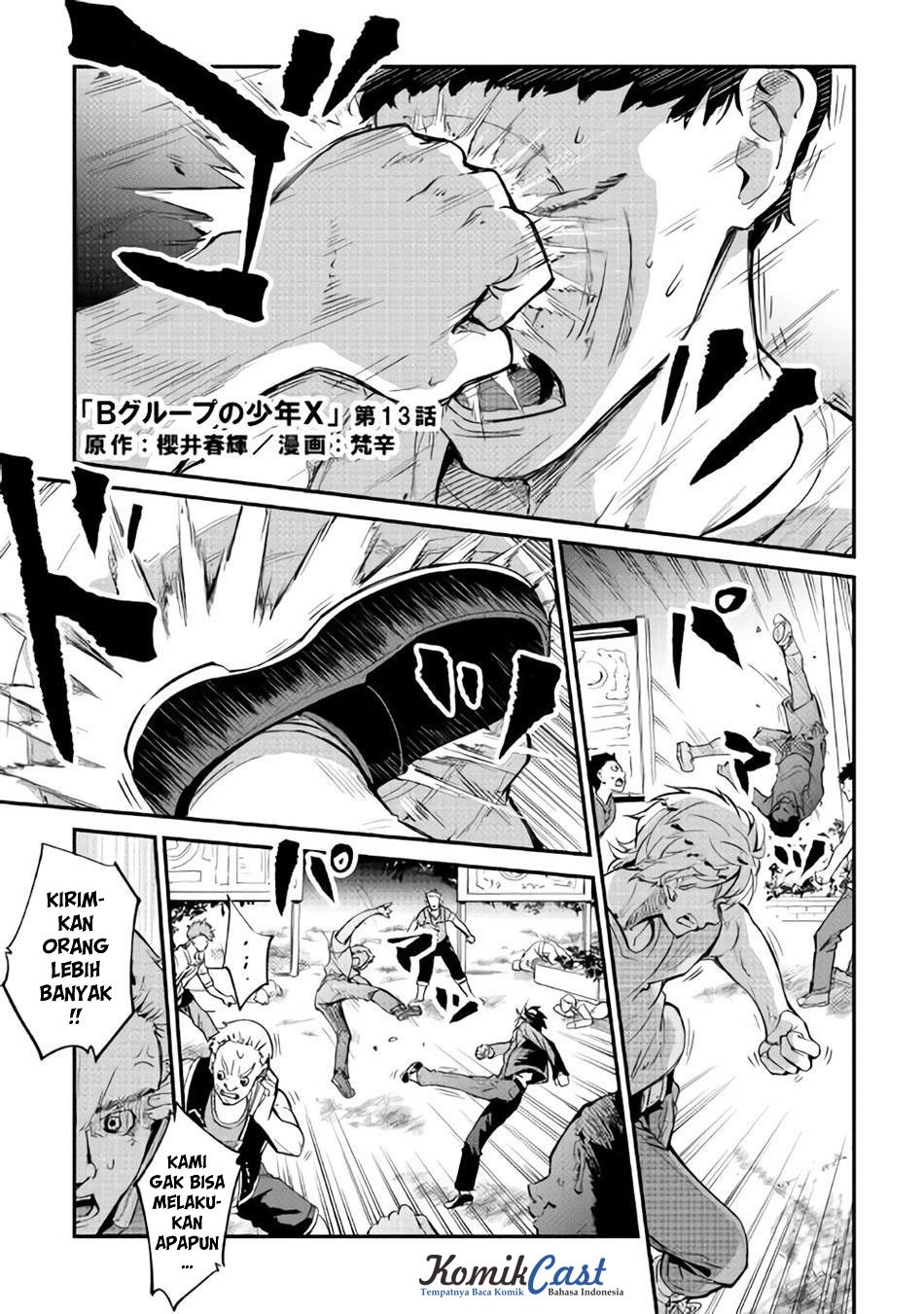 Baca B Group no Shounen X Chapter 13 Gambar 2