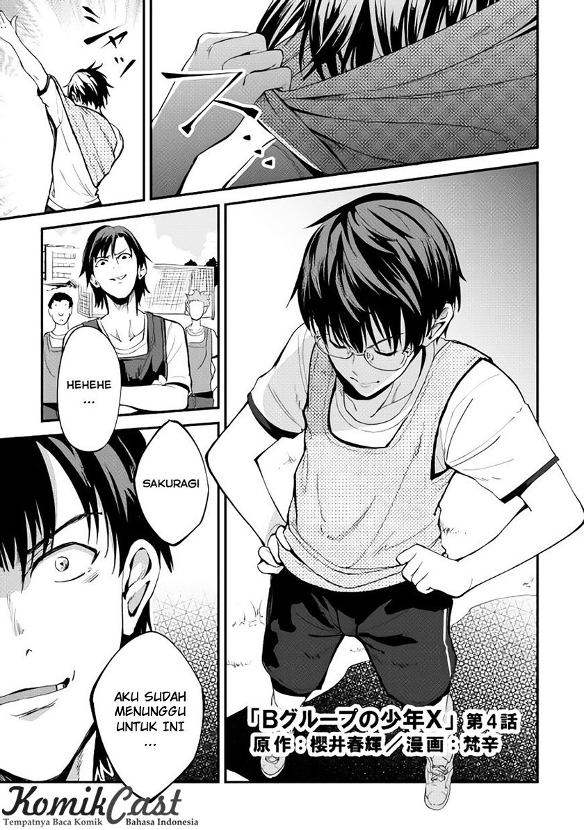 Baca B Group no Shounen X Chapter 04 Gambar 2