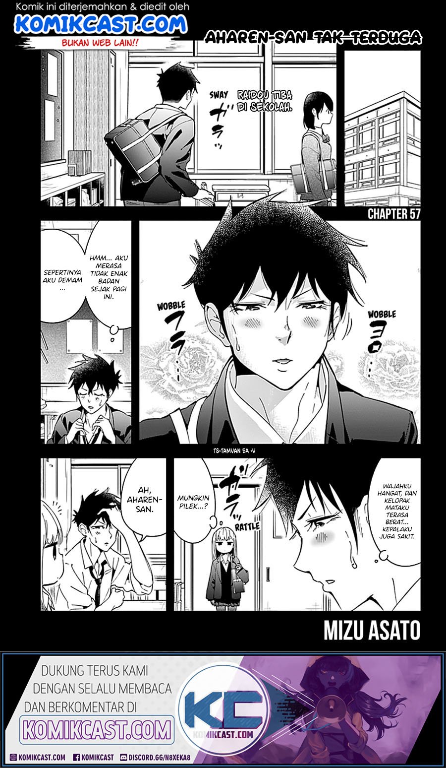 Aharen-san wa Hakarenai Chapter 57 Gambar 3