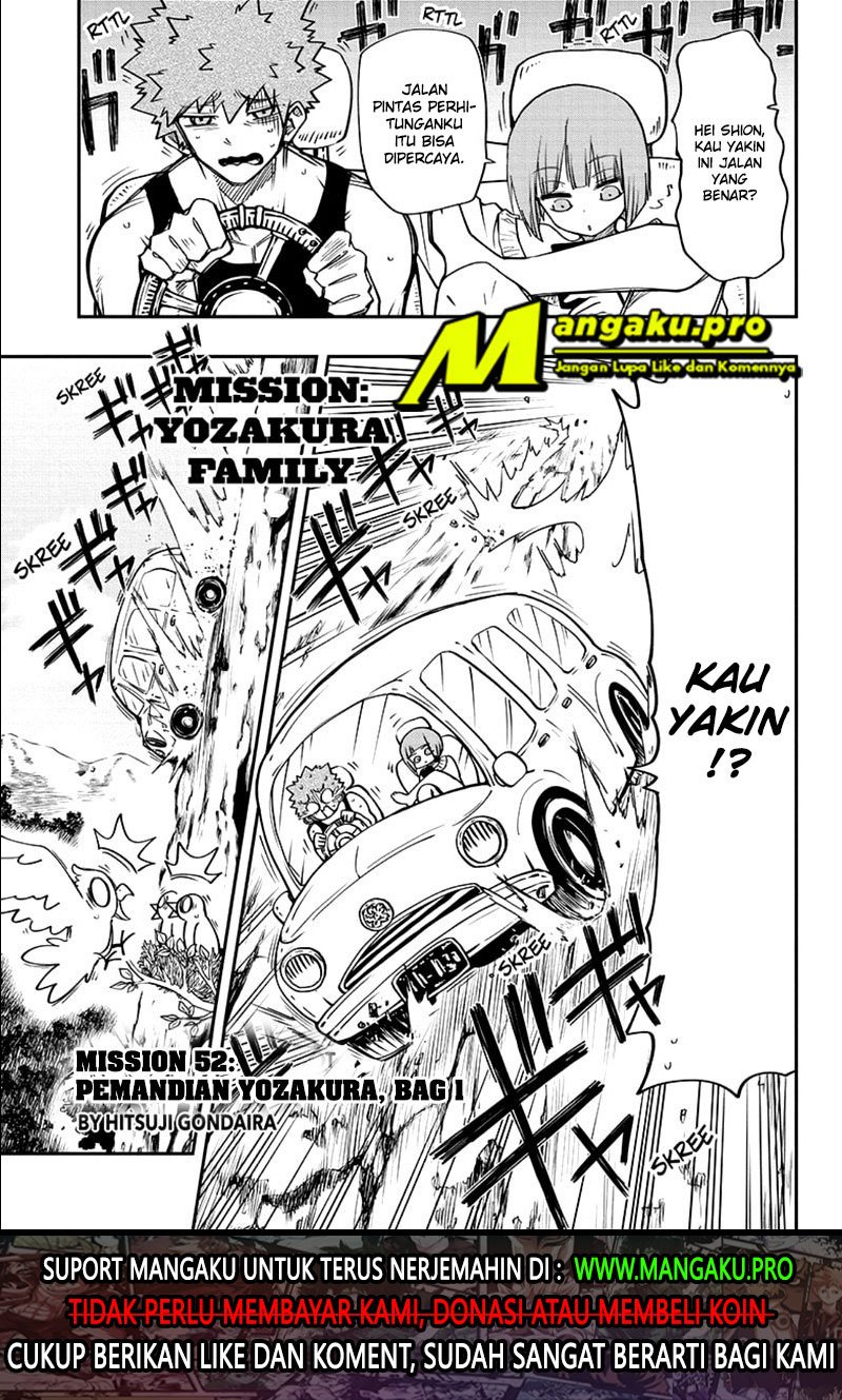 Baca  Mission: Yozakura Family Chapter 52 Gambar 2