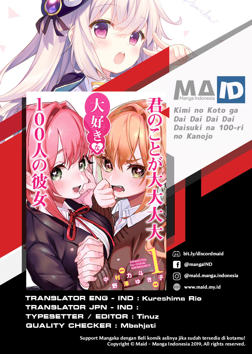 Kimi no Koto ga Dai Dai Dai Dai Daisuki na 100-ri no Kanojo Chapter 22 Gambar 3