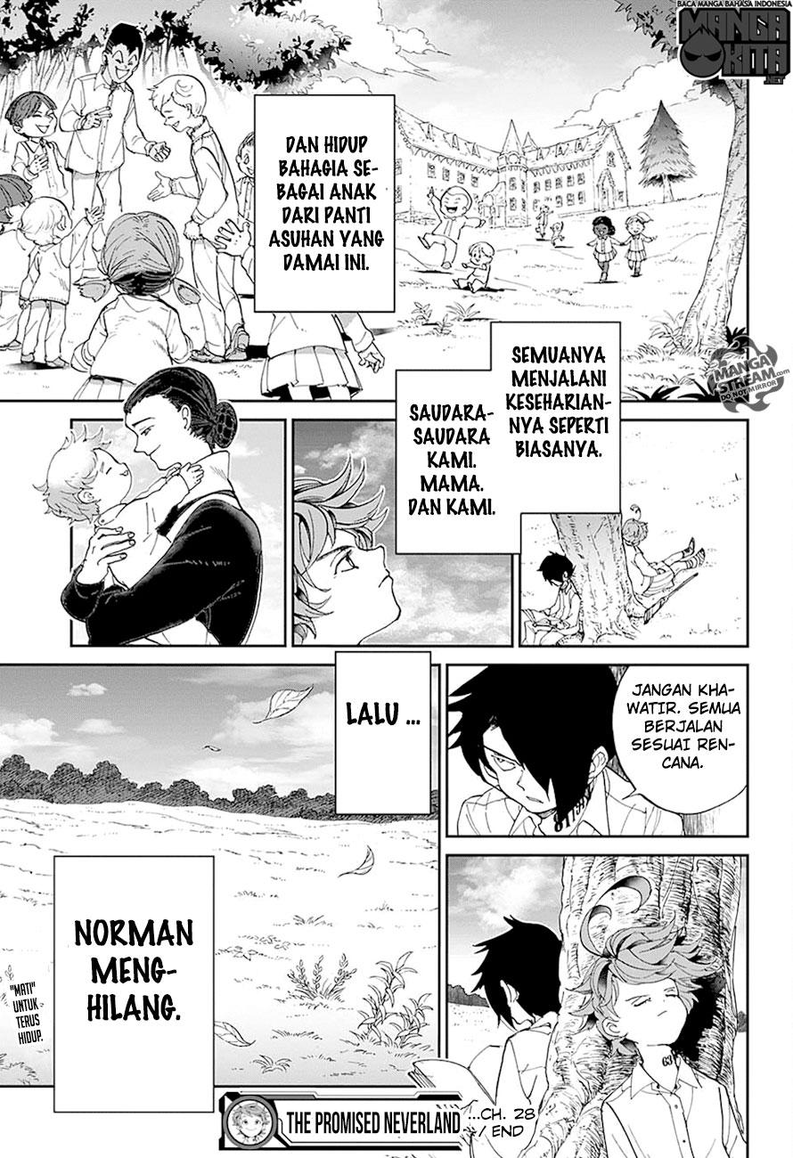 The Promised Neverland Chapter 28 Gambar 20