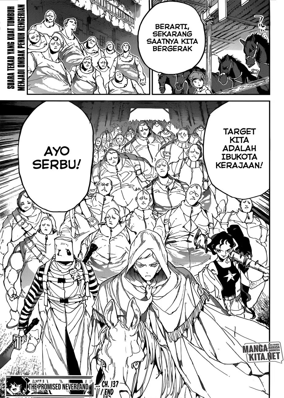 The Promised Neverland Chapter 137 Gambar 18