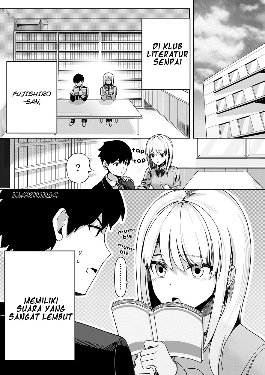 Baca Komik Senpai no Koe ga Chiisa Sugirunode Hochouki o Tsukete Mitara, Itsunomanika Ore ni Shinuhodo Derete Ita Hanashi Chapter 00 Gambar 1