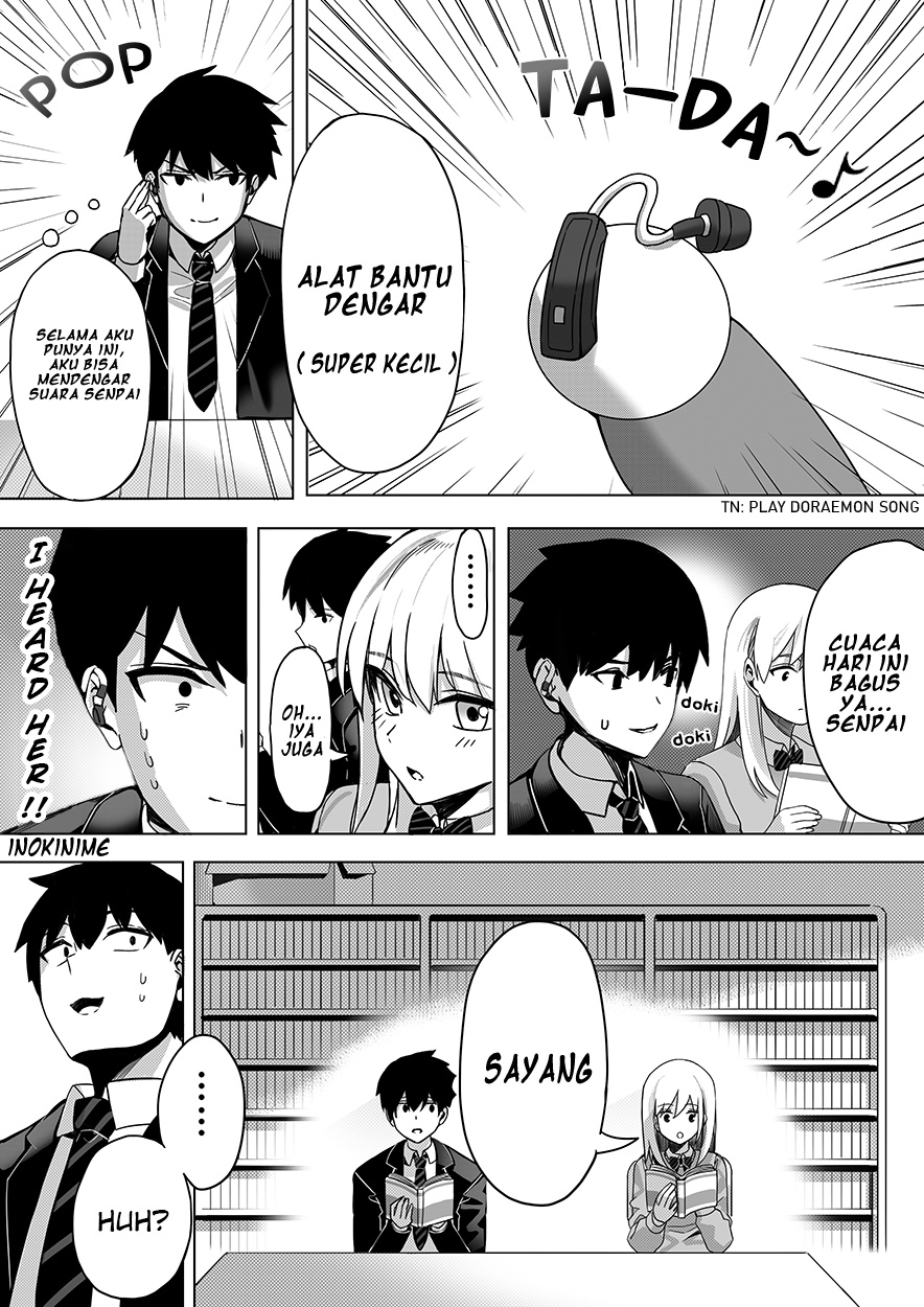 Senpai no Koe ga Chiisa Sugirunode Hochouki o Tsukete Mitara, Itsunomanika Ore ni Shinuhodo Derete Ita Hanashi Chapter 00 Gambar 3