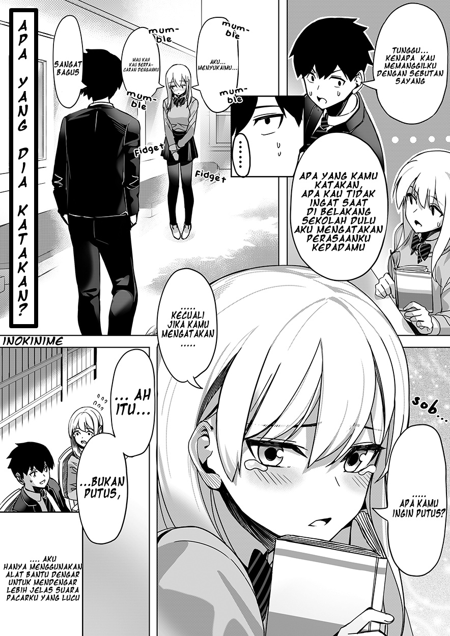 Senpai no Koe ga Chiisa Sugirunode Hochouki o Tsukete Mitara, Itsunomanika Ore ni Shinuhodo Derete Ita Hanashi Chapter 00 Gambar 4