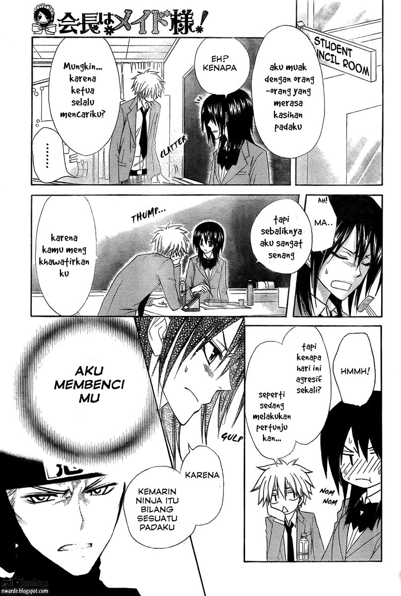 Kaichou wa Maid-sama! Chapter 54 Gambar 4