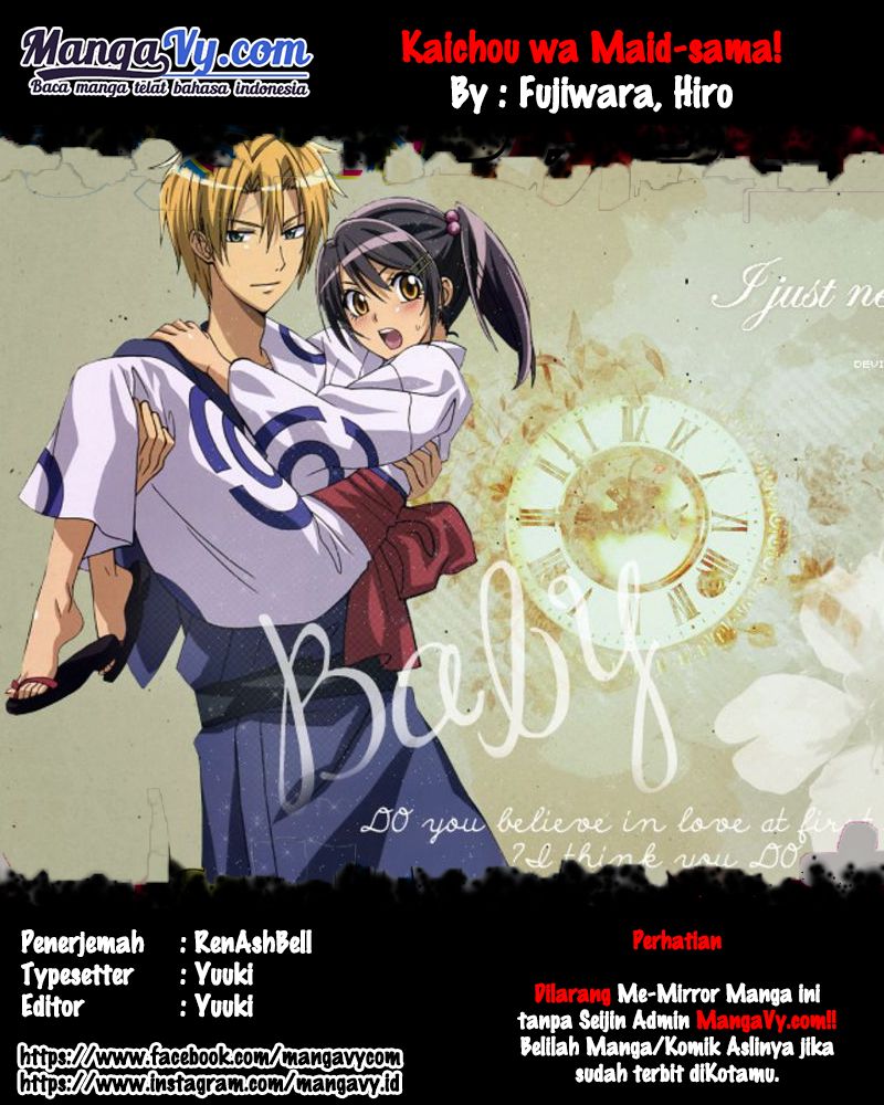 Baca Komik Kaichou wa Maid-sama! Chapter 59 Gambar 1