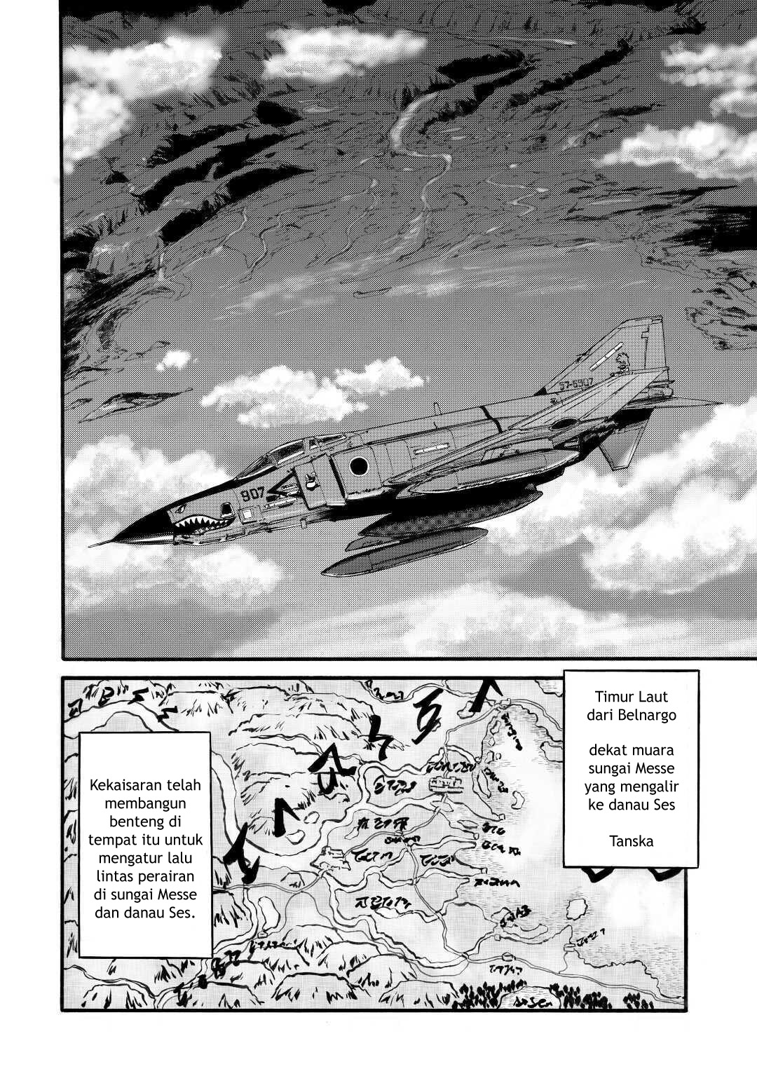 Gate – Jietai Kare no Chi nite Kaku Tatakeri Chapter 97 Gambar 18