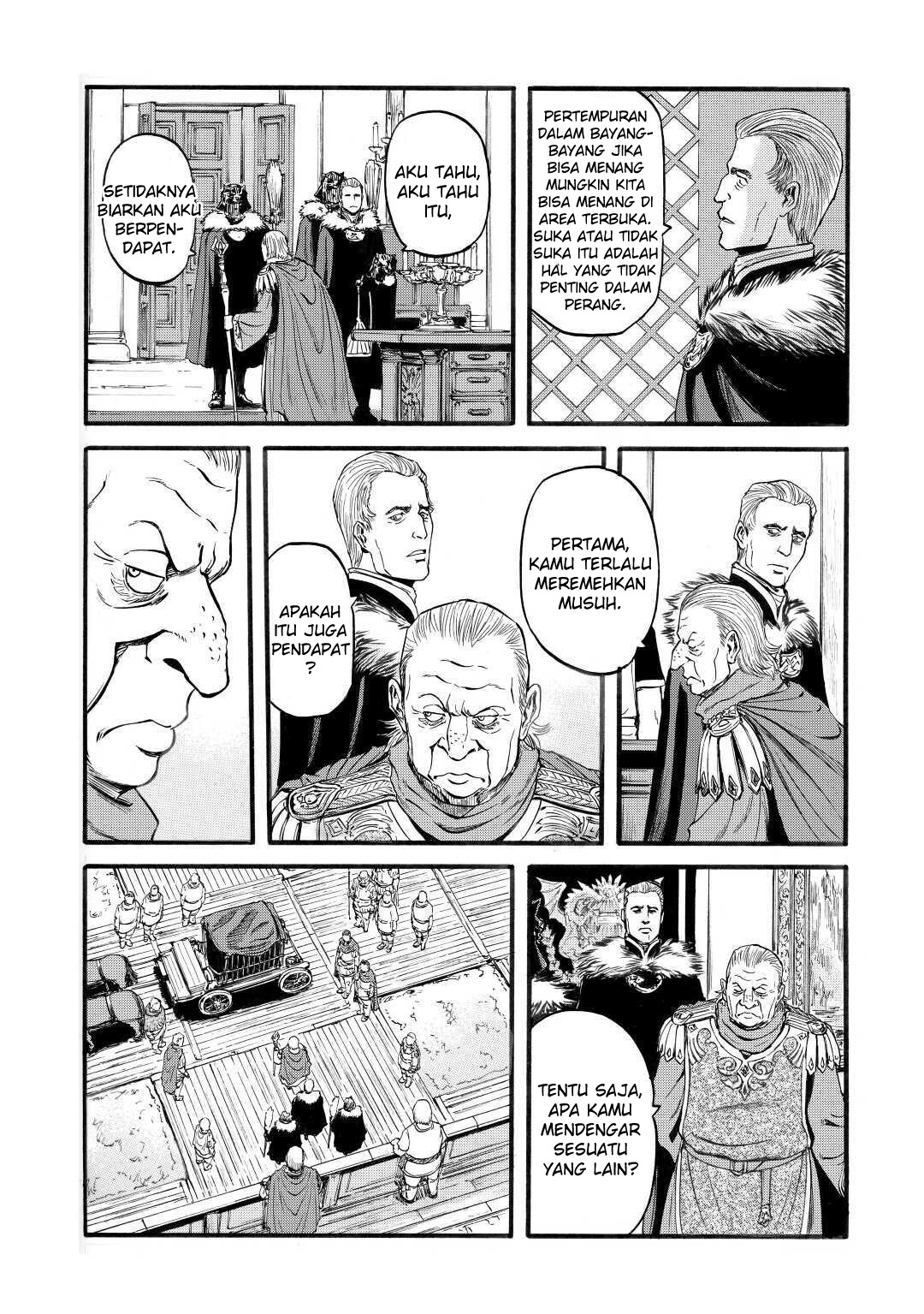 Gate – Jietai Kare no Chi nite Kaku Tatakeri Chapter 97 Gambar 23