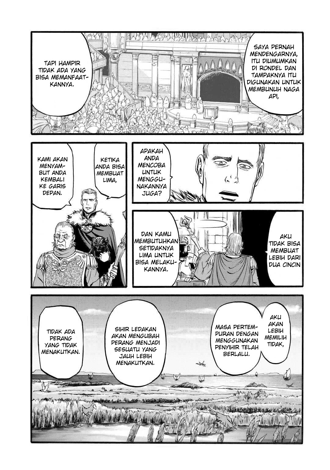 Gate – Jietai Kare no Chi nite Kaku Tatakeri Chapter 97 Gambar 26