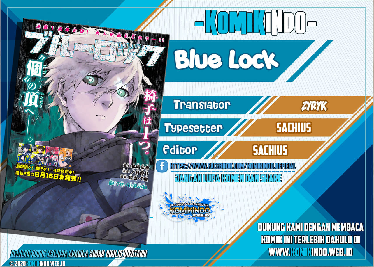 Baca Komik Blue Lock Chapter 27 Gambar 1