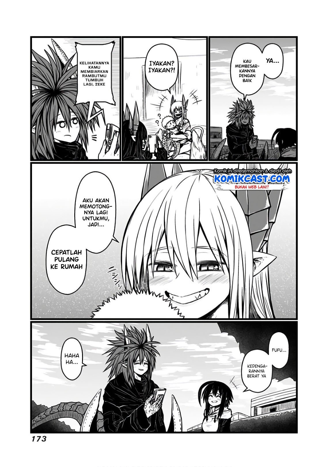 Musuko ga Kawaikute Shikataganai Mazoku no Hahaoya Chapter 119 Gambar 8
