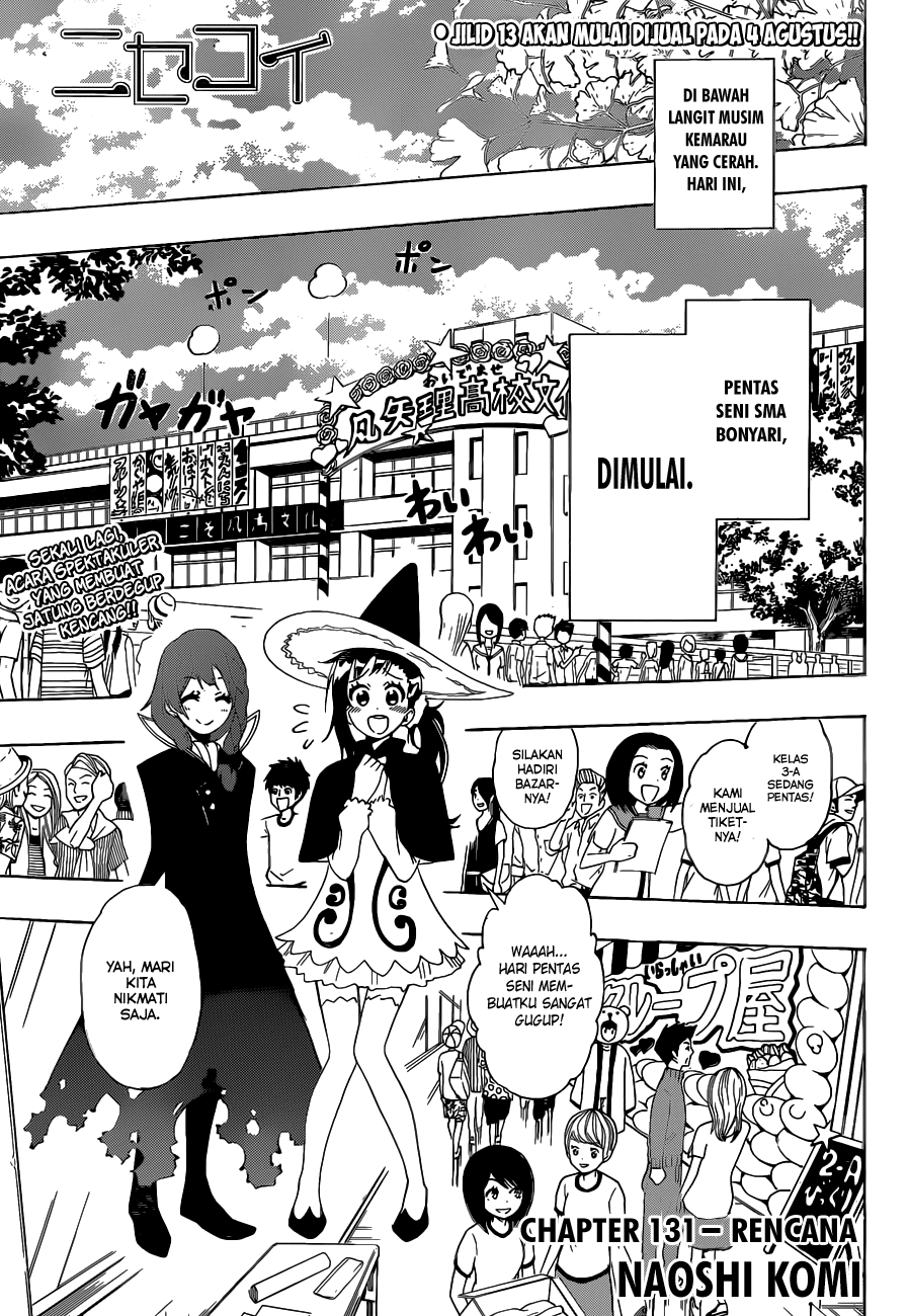 Baca Komik Nisekoi Chapter 131 Gambar 1