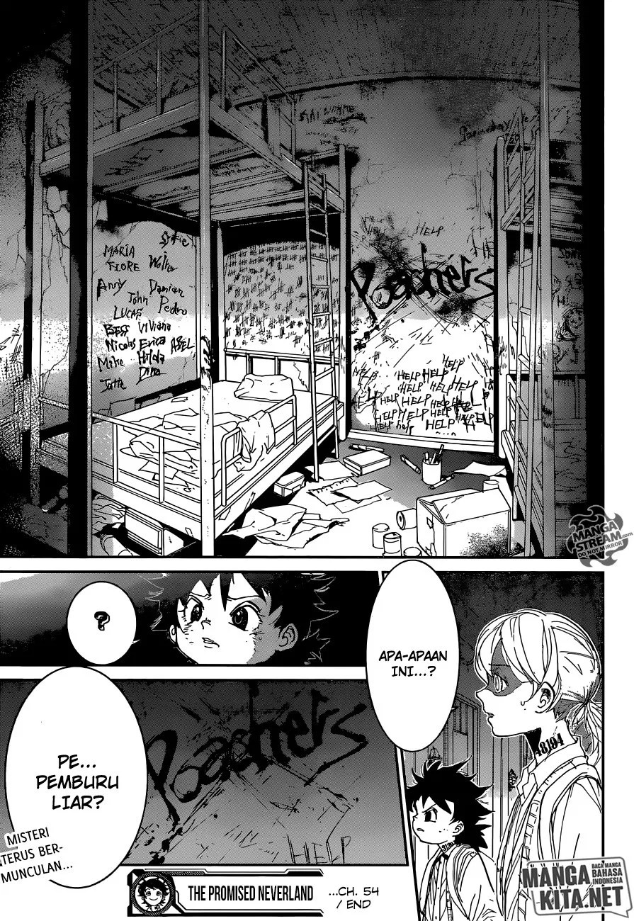 The Promised Neverland Chapter 54 Gambar 20