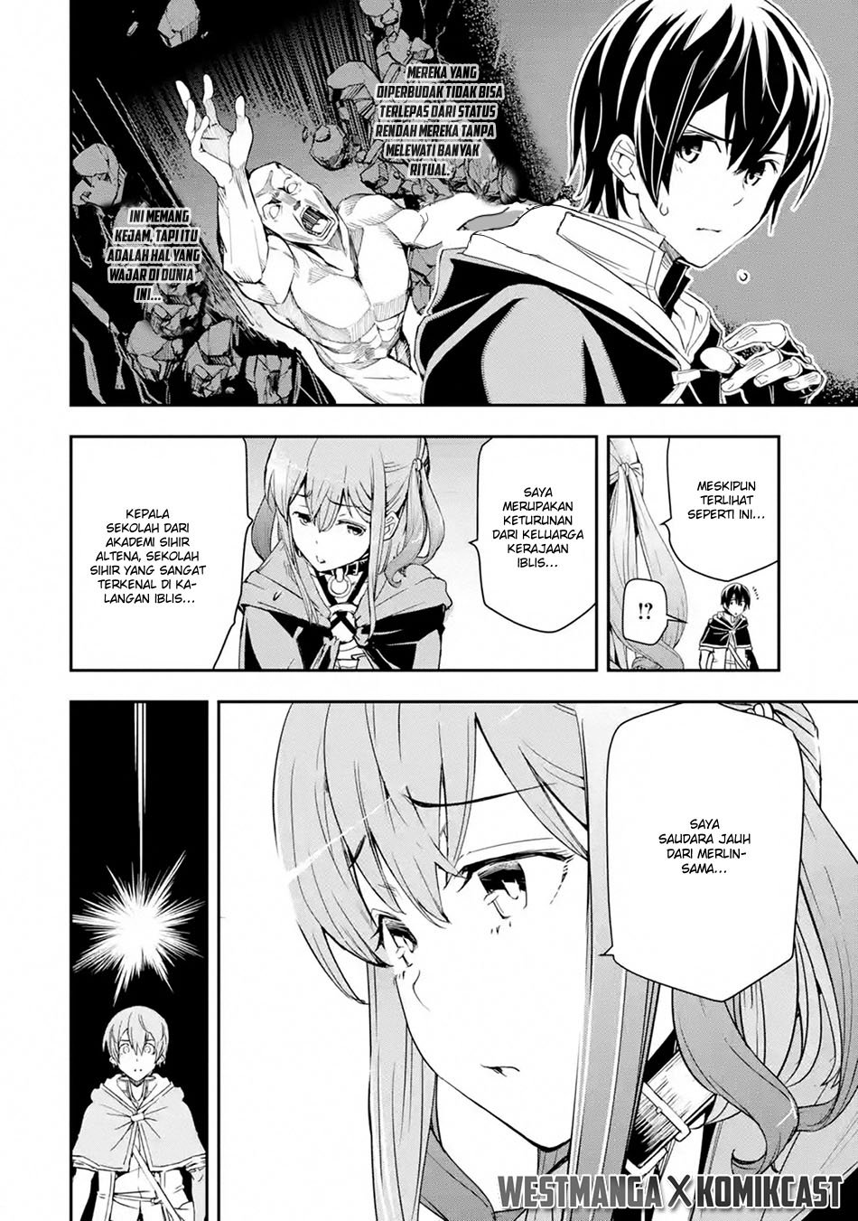 Rakudai Kenja Gakuin no Msou ~ Nidome no Tensei, S Rank Cheat Majutsushi Boukenroku Chapter 06.1 Gambar 11