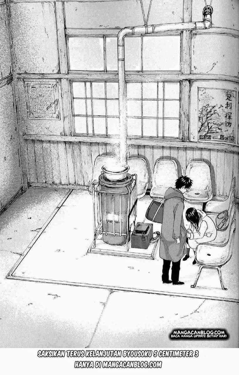 Byousoku 5 Centimeter Chapter 3 Gambar 46