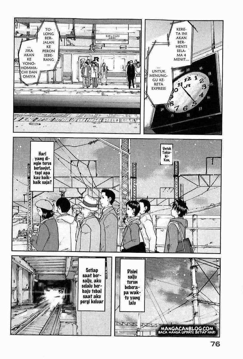 Byousoku 5 Centimeter Chapter 2 Gambar 11