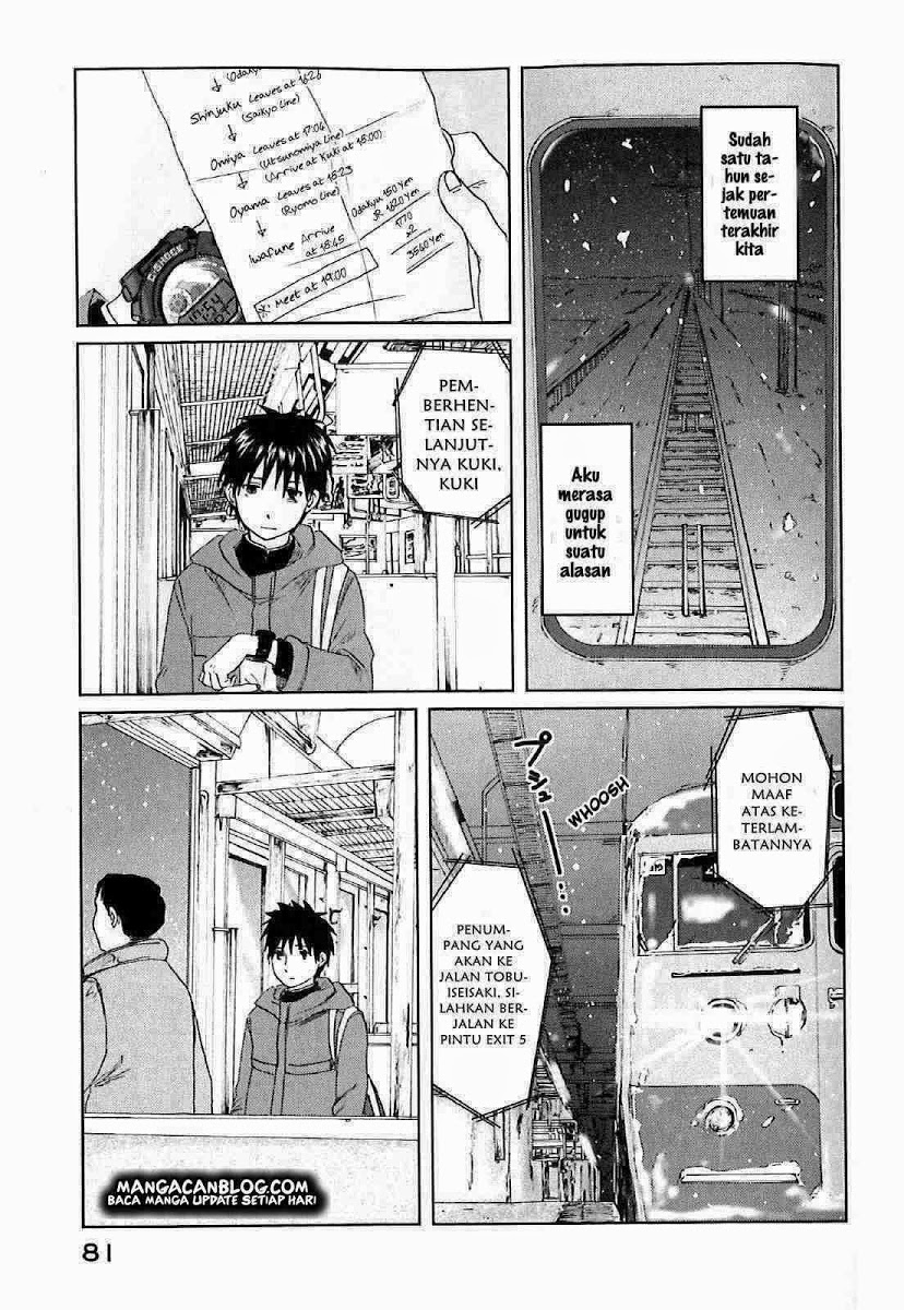 Byousoku 5 Centimeter Chapter 2 Gambar 16