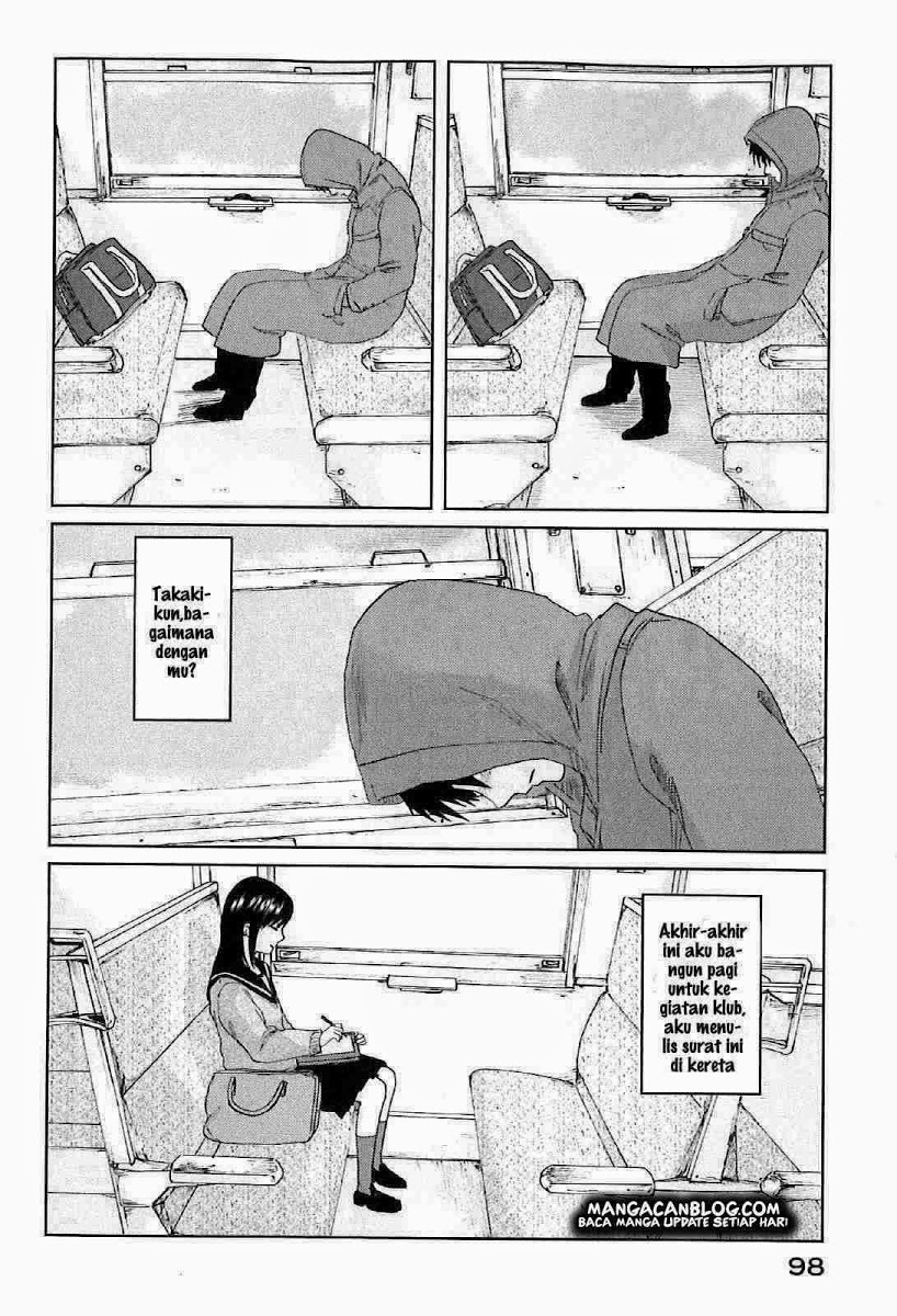 Byousoku 5 Centimeter Chapter 2 Gambar 34