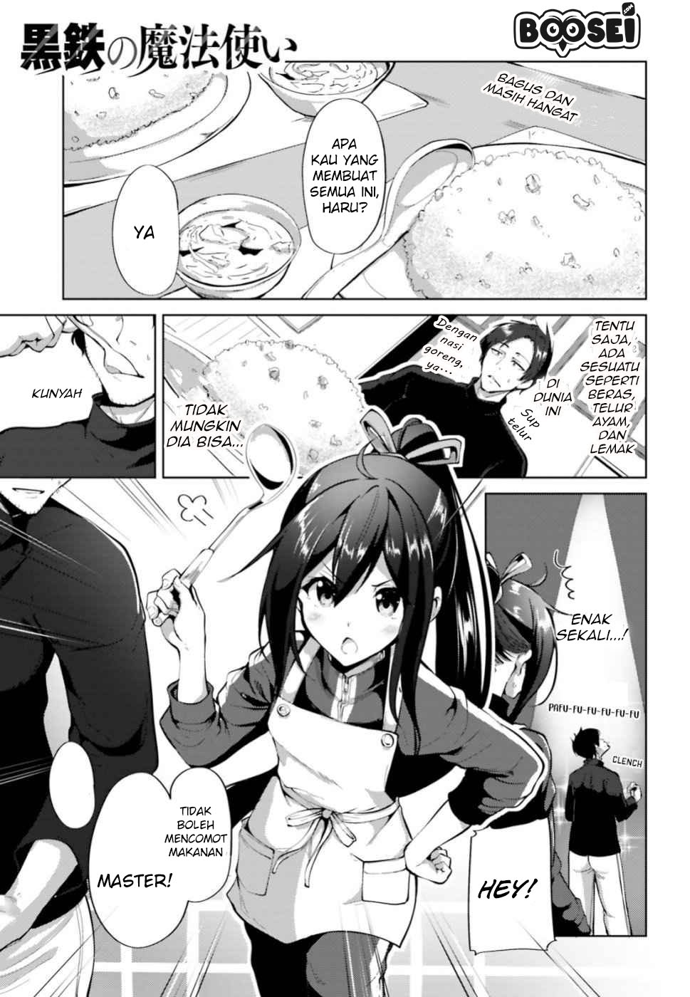 Baca  Kurogane no Mahoutsukai Chapter 2 Gambar 2