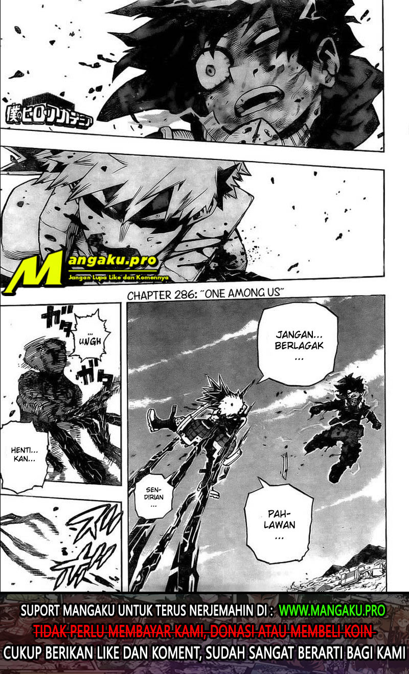 Baca Manga Boku no Hero Academia Chapter 286 Gambar 2