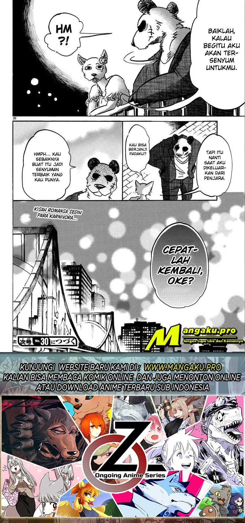 Beastars Chapter 86 Gambar 20