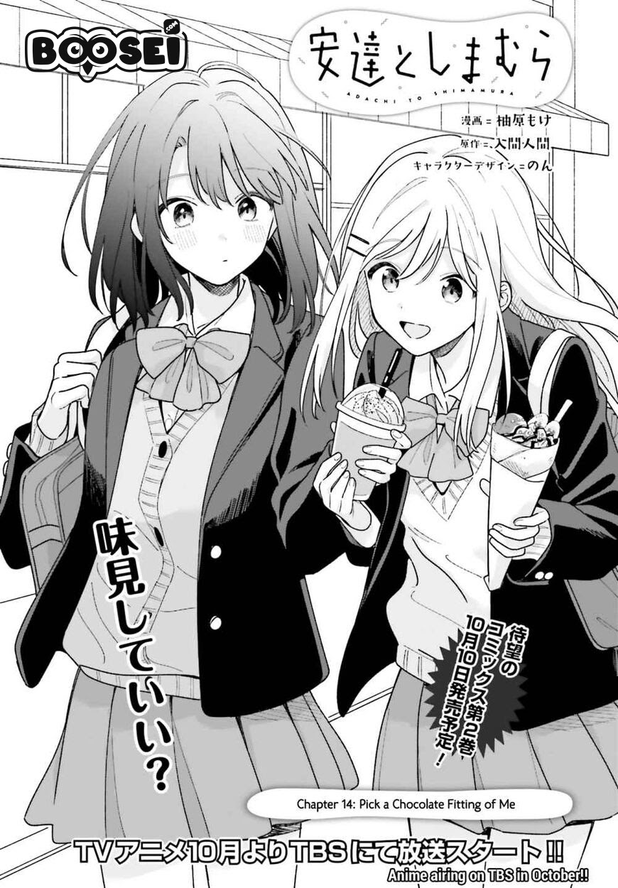 Baca  Adachi to Shimamura (YUZUHARA Moke) Chapter 14 Gambar 2