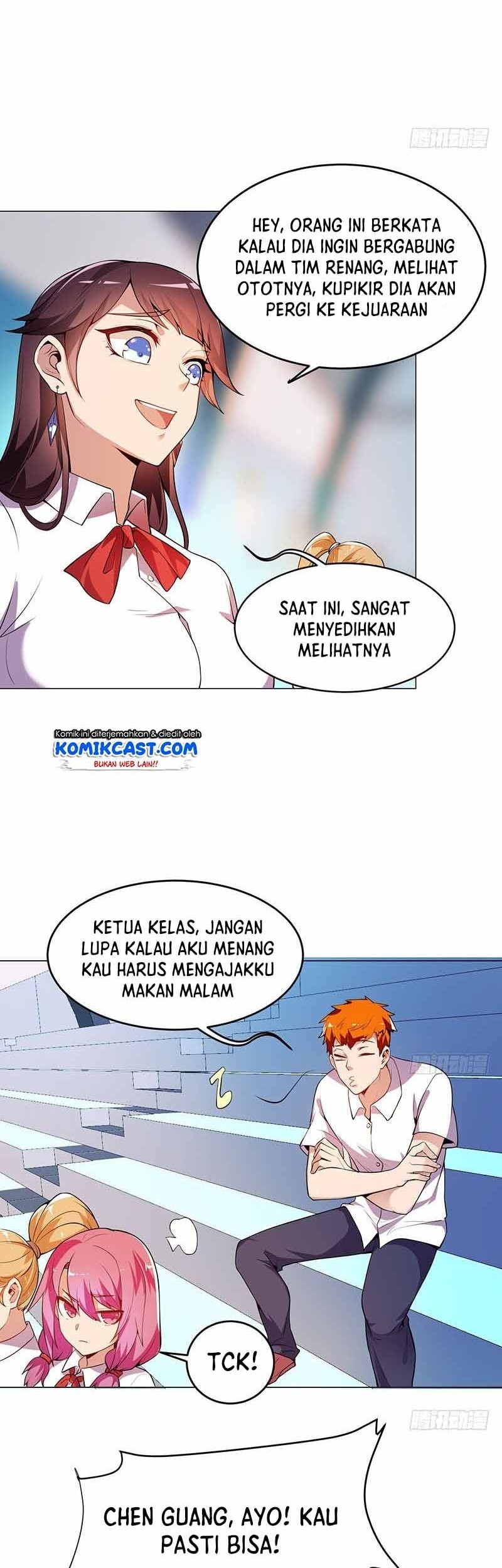 Carrying The Goddess Along Chapter 18 Gambar 15