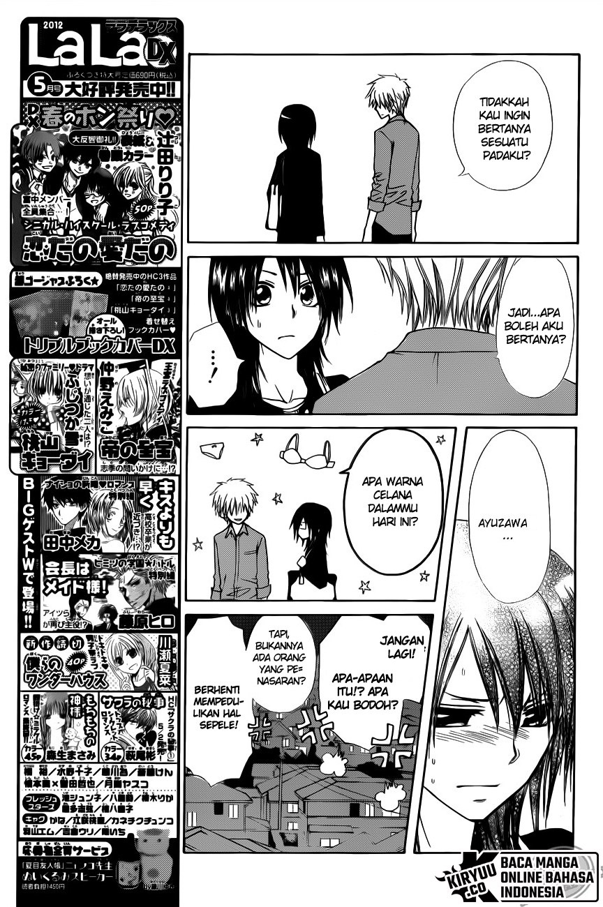 Kaichou wa Maid-sama! Chapter 70 Gambar 11