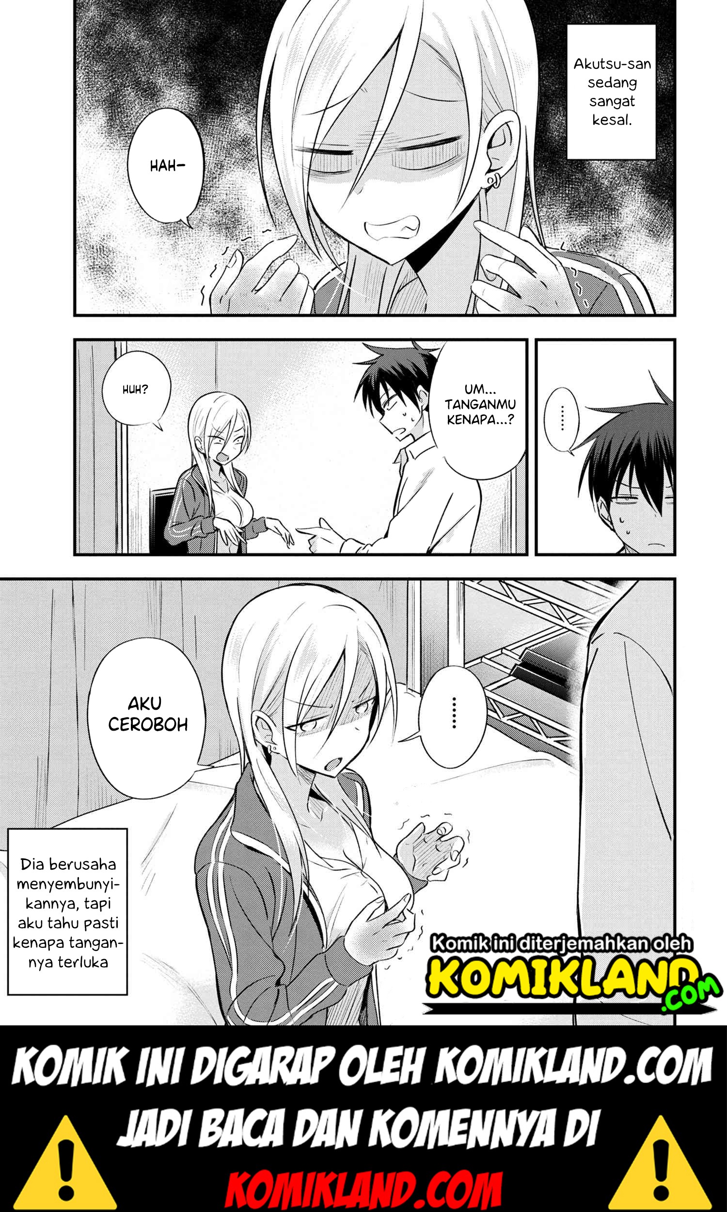 Baca  Please Go Home, Akutsu-san! Chapter 8 Gambar 2