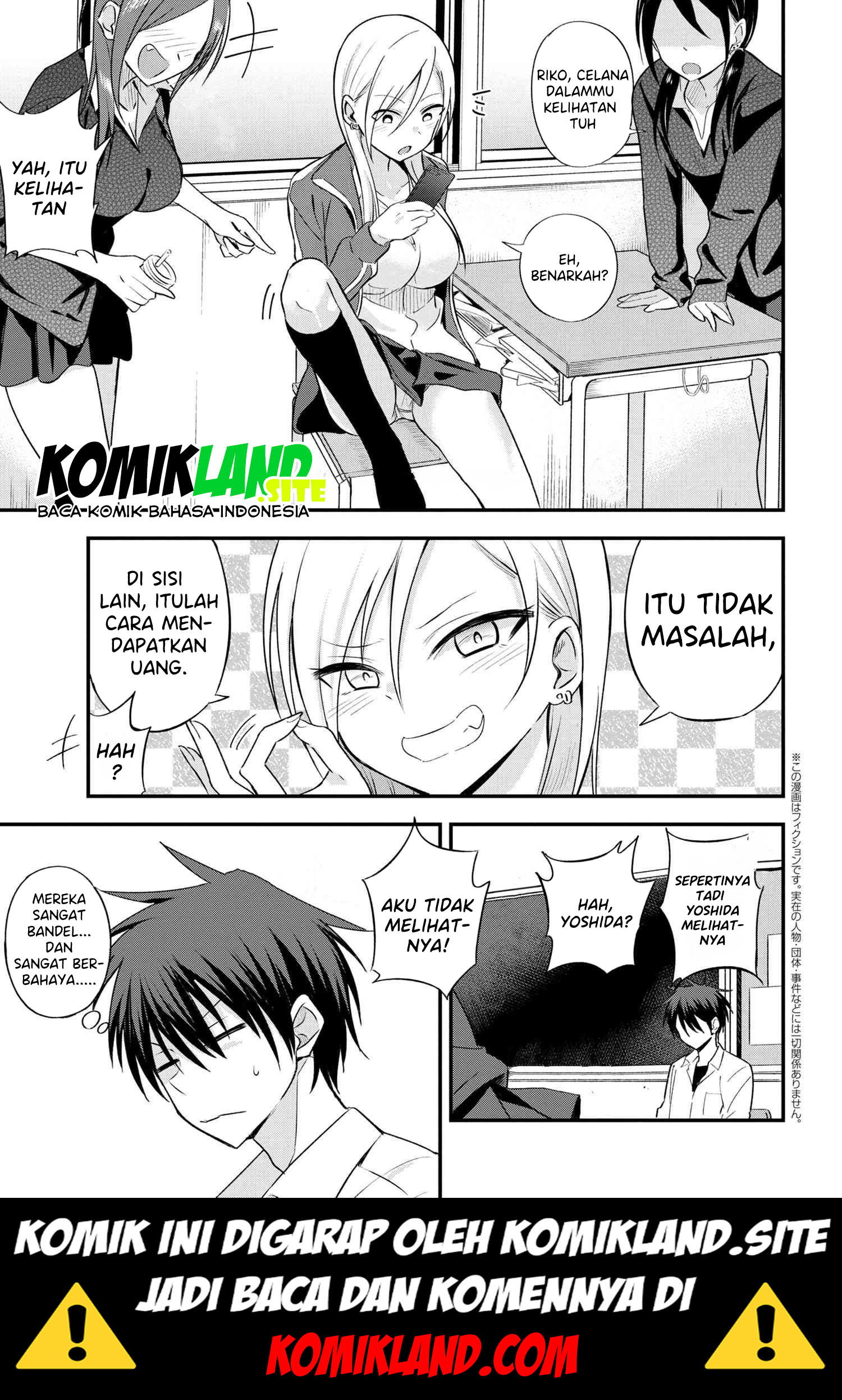 Baca Please Go Home, Akutsu-san! Chapter 6 Gambar 2