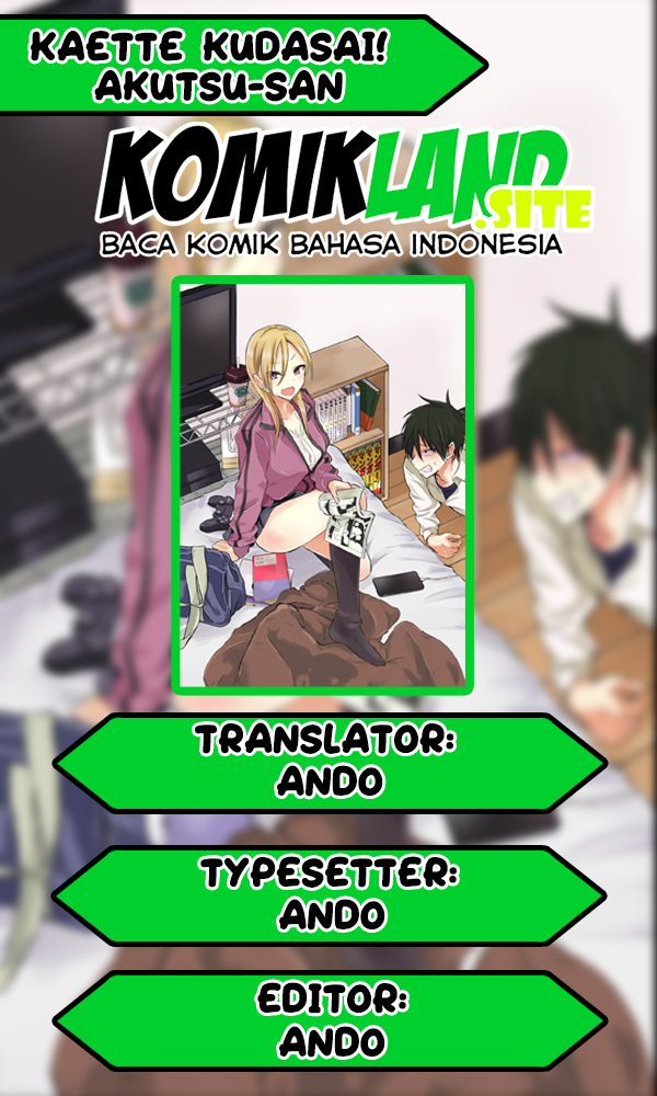 Baca Komik Please Go Home, Akutsu-san! Chapter 5 Gambar 1