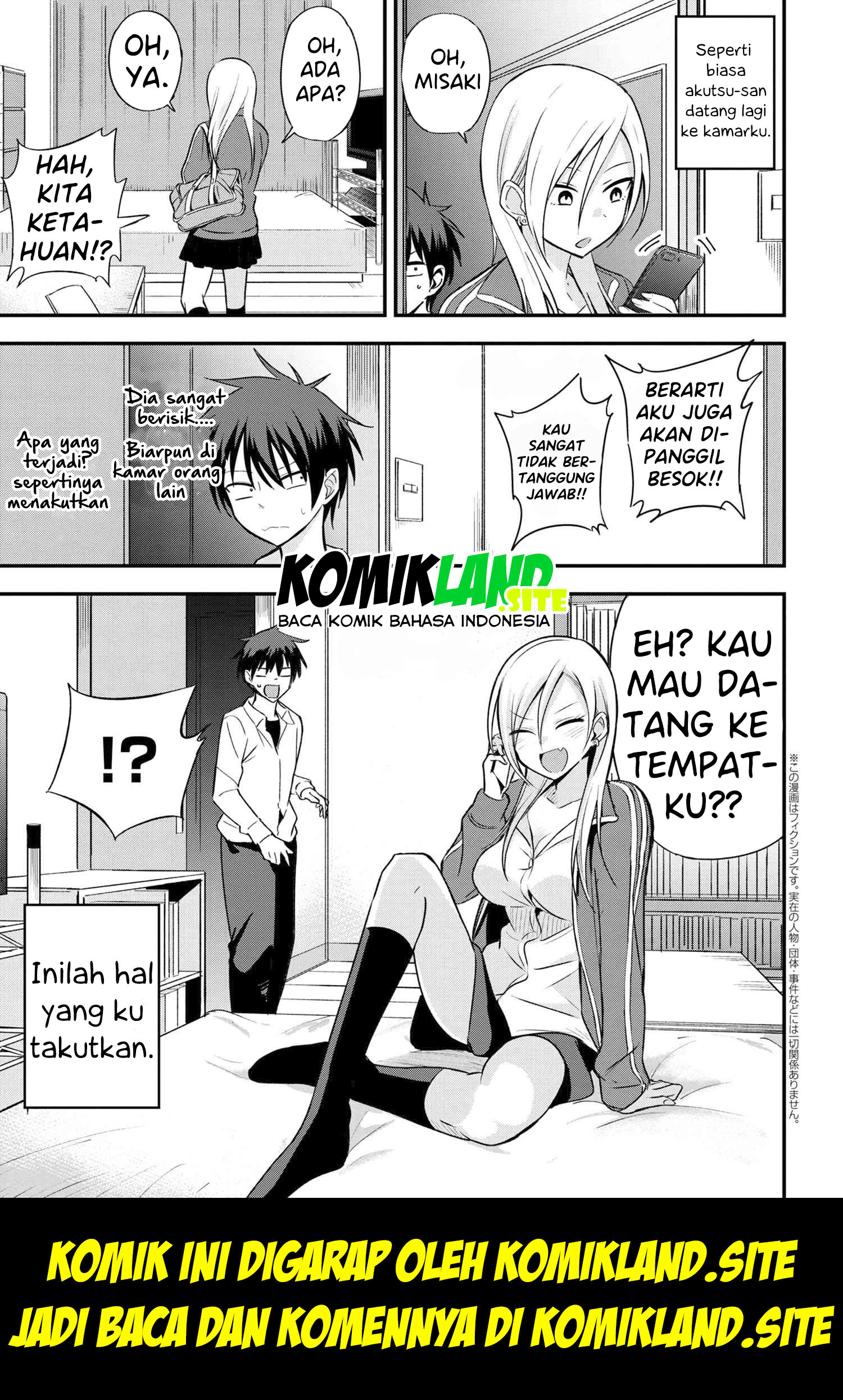 Baca Please Go Home, Akutsu-san! Chapter 5 Gambar 2