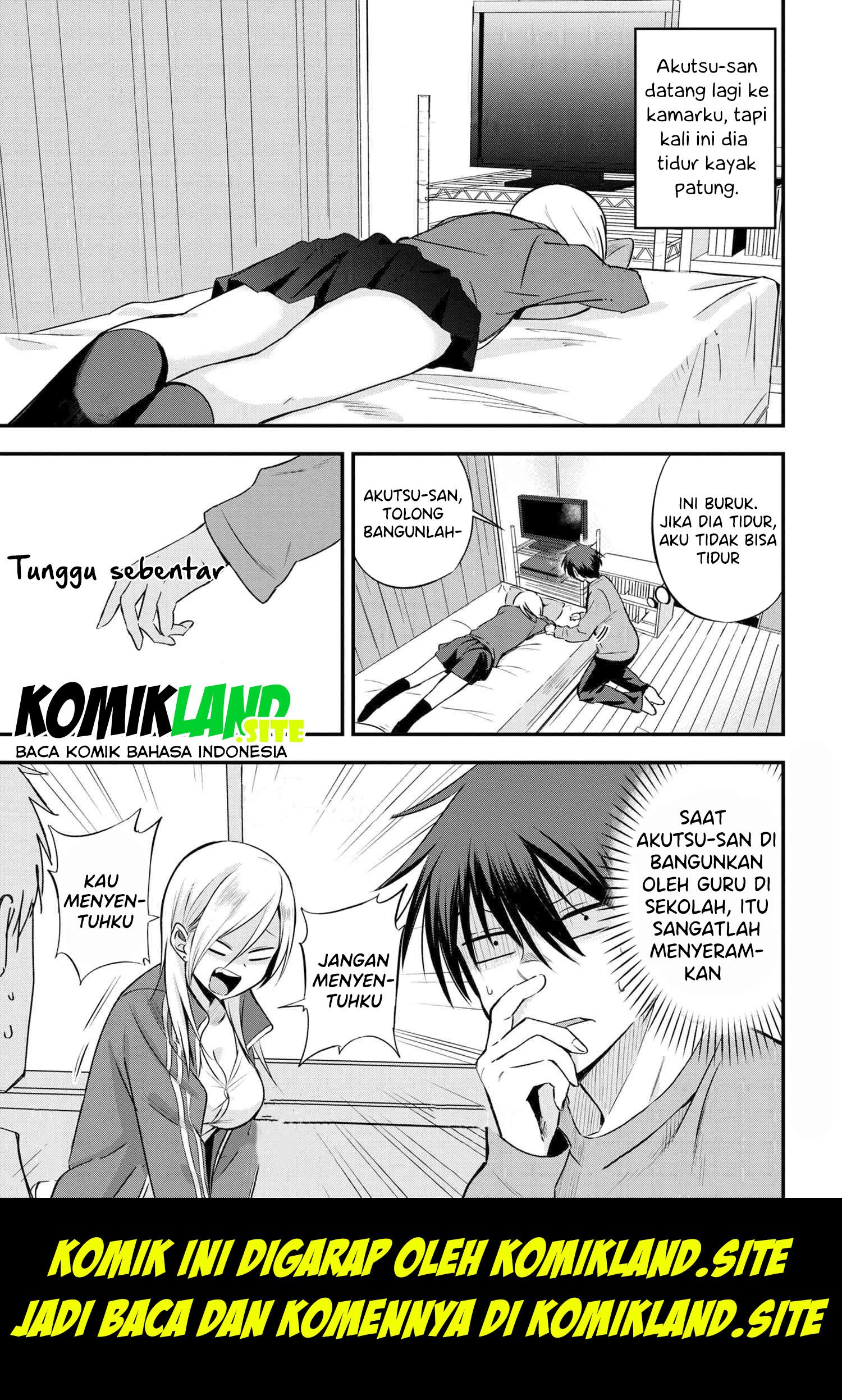 Baca Please Go Home, Akutsu-san! Chapter 4 Gambar 2