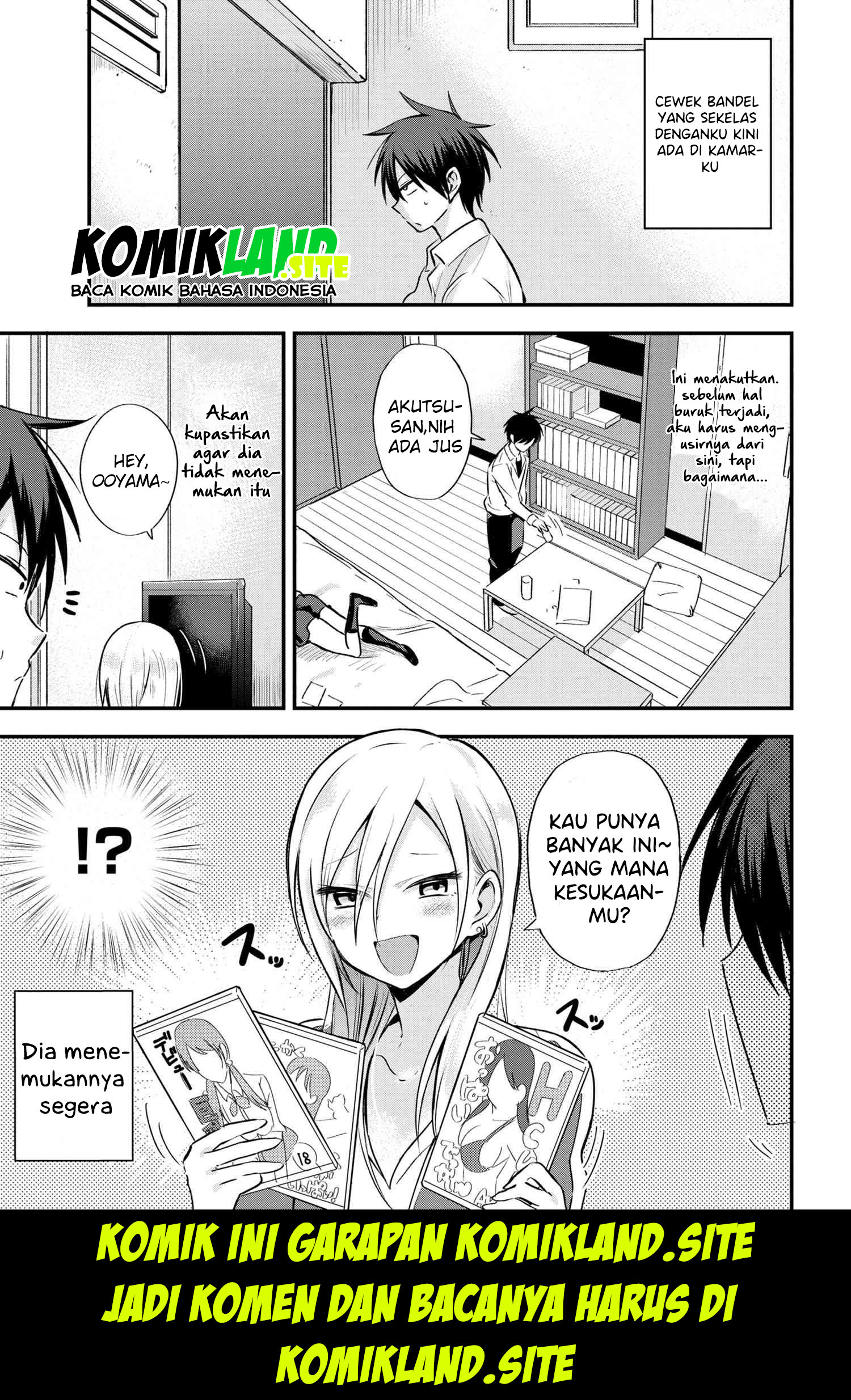 Baca Please Go Home, Akutsu-san! Chapter 2 Gambar 2