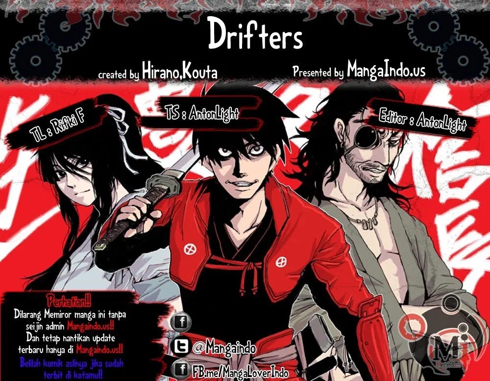Baca Komik Drifters Chapter 24 Gambar 1
