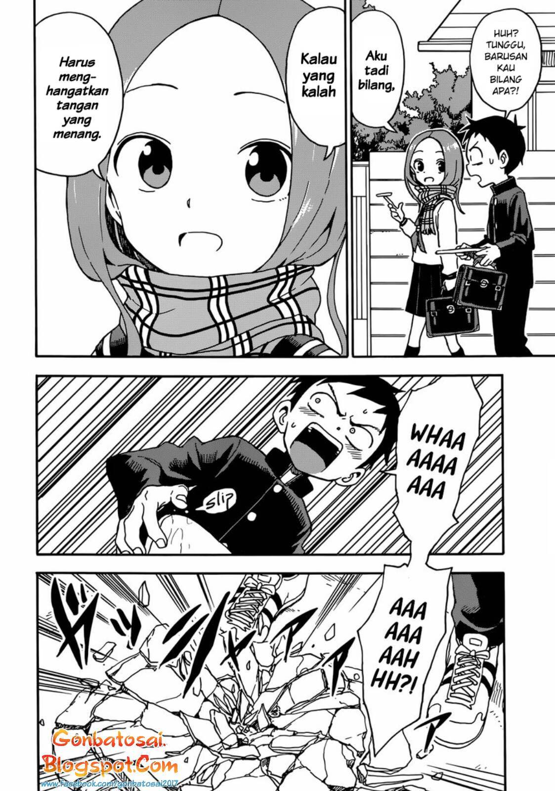 Karakai Jouzu no Takagi-san Chapter 46 Gambar 14