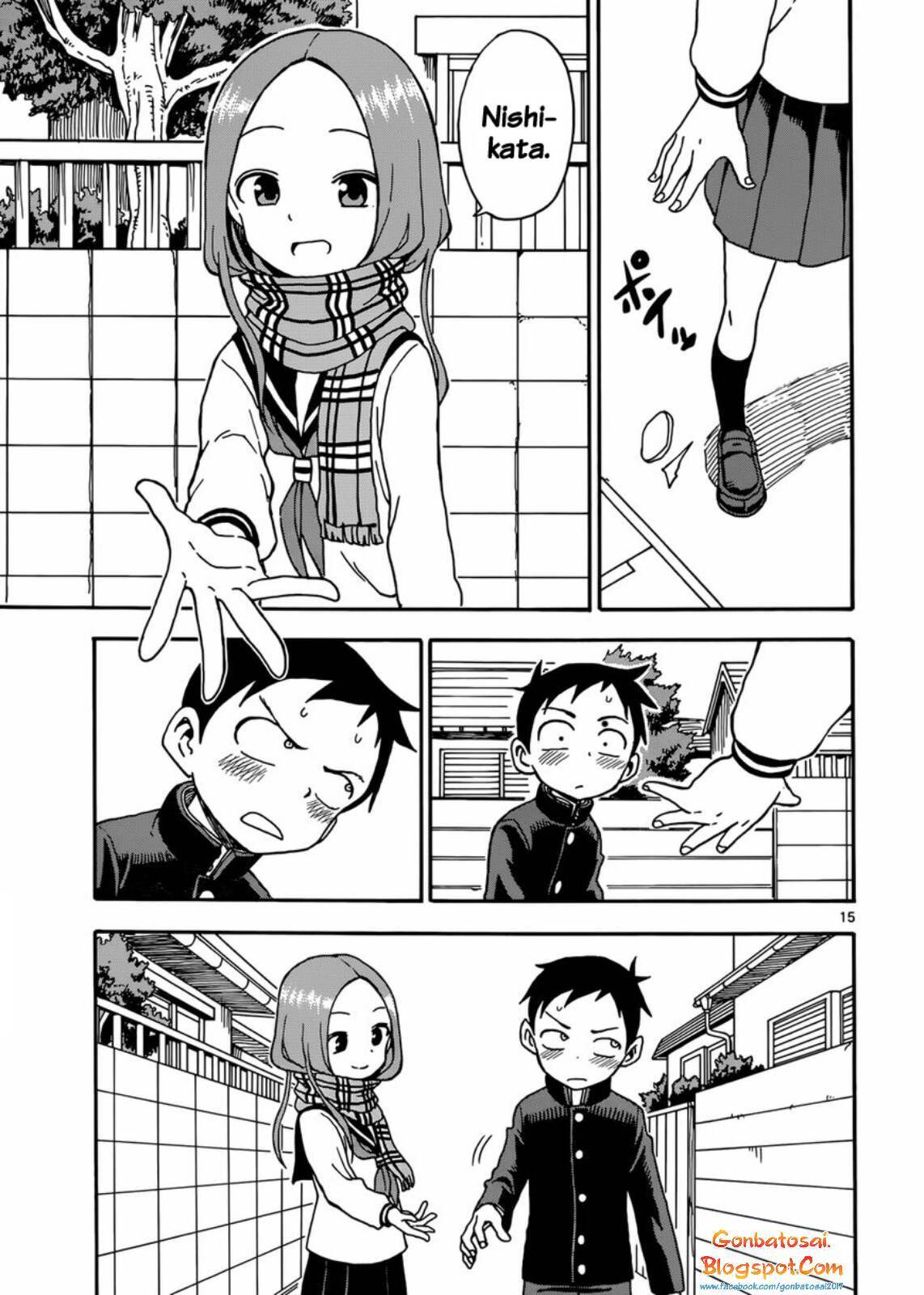 Karakai Jouzu no Takagi-san Chapter 46 Gambar 17