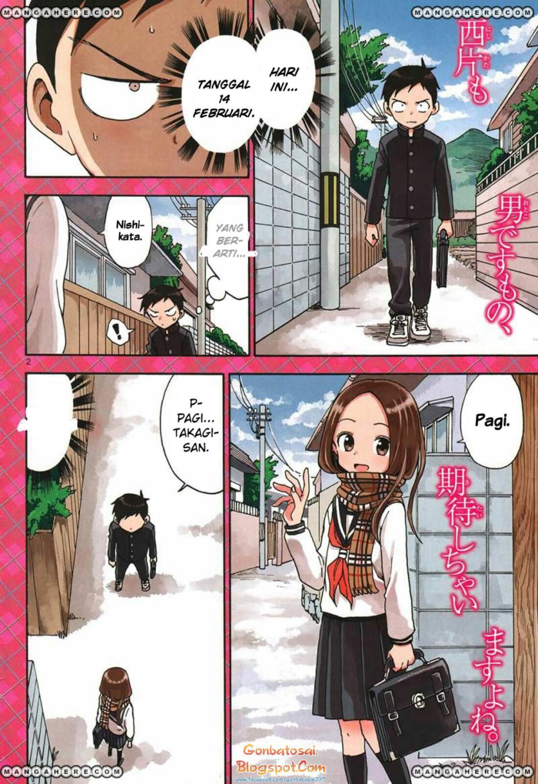 Baca  Karakai Jouzu no Takagi-san Chapter 45 Gambar 2