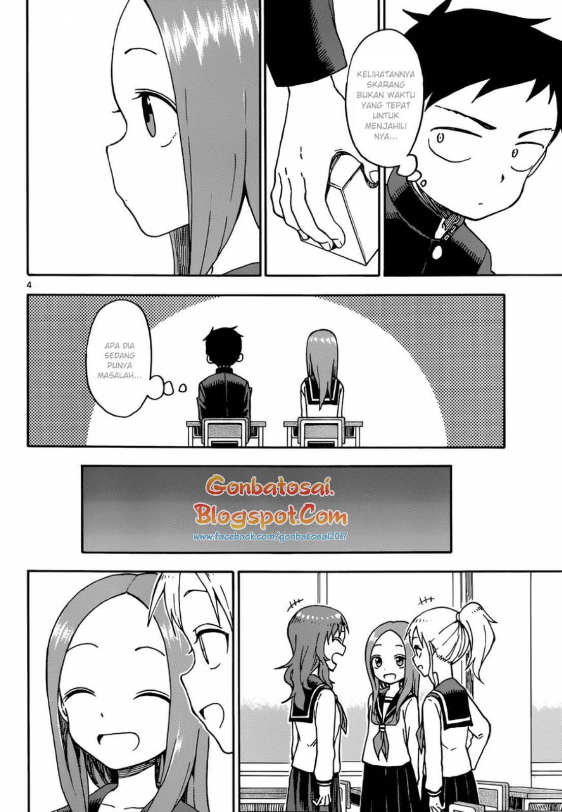 Karakai Jouzu no Takagi-san Chapter 44 Gambar 5