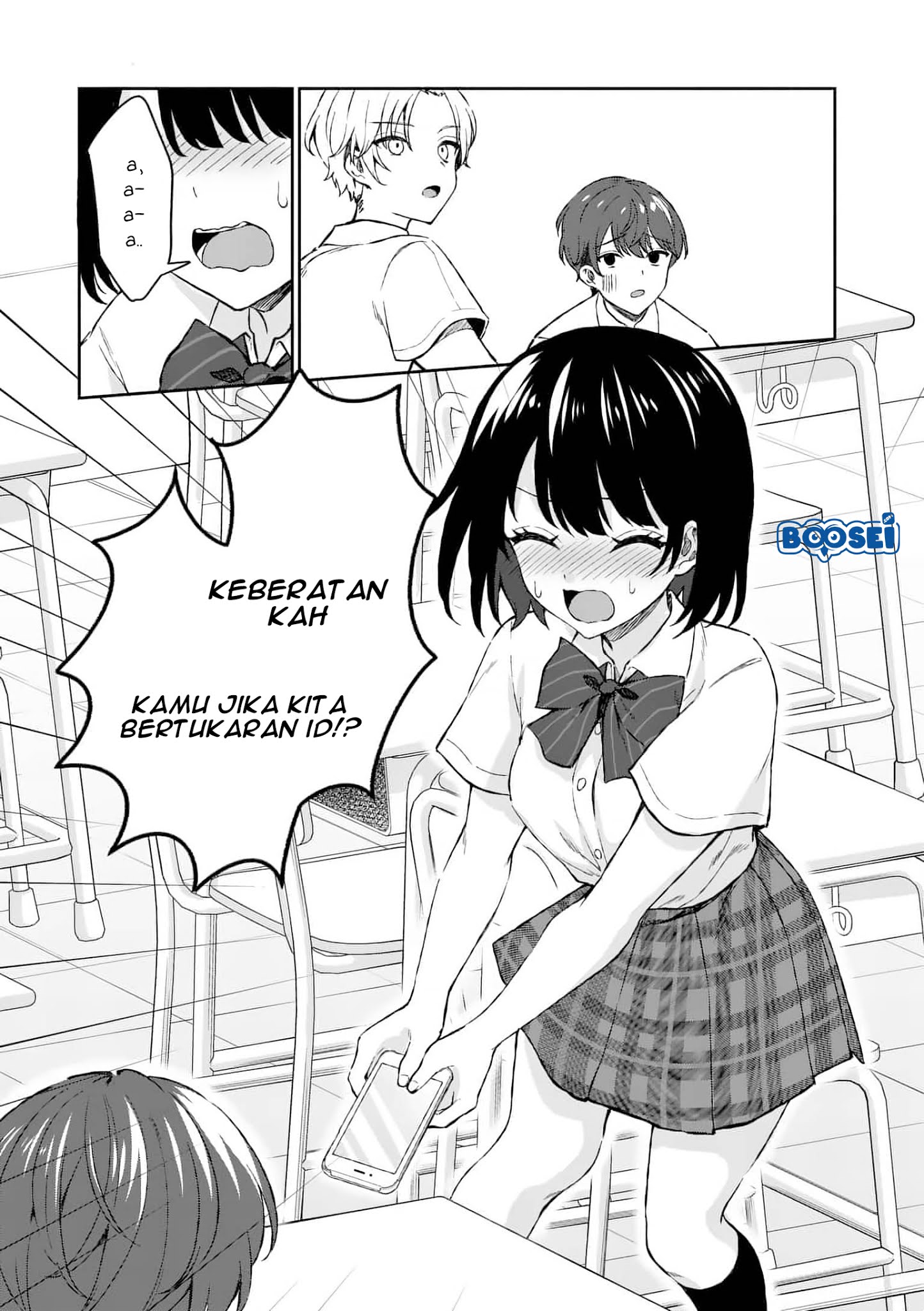 Shiotaiou no Sato-san ga Ore ni dake Amai Chapter 3 Gambar 18