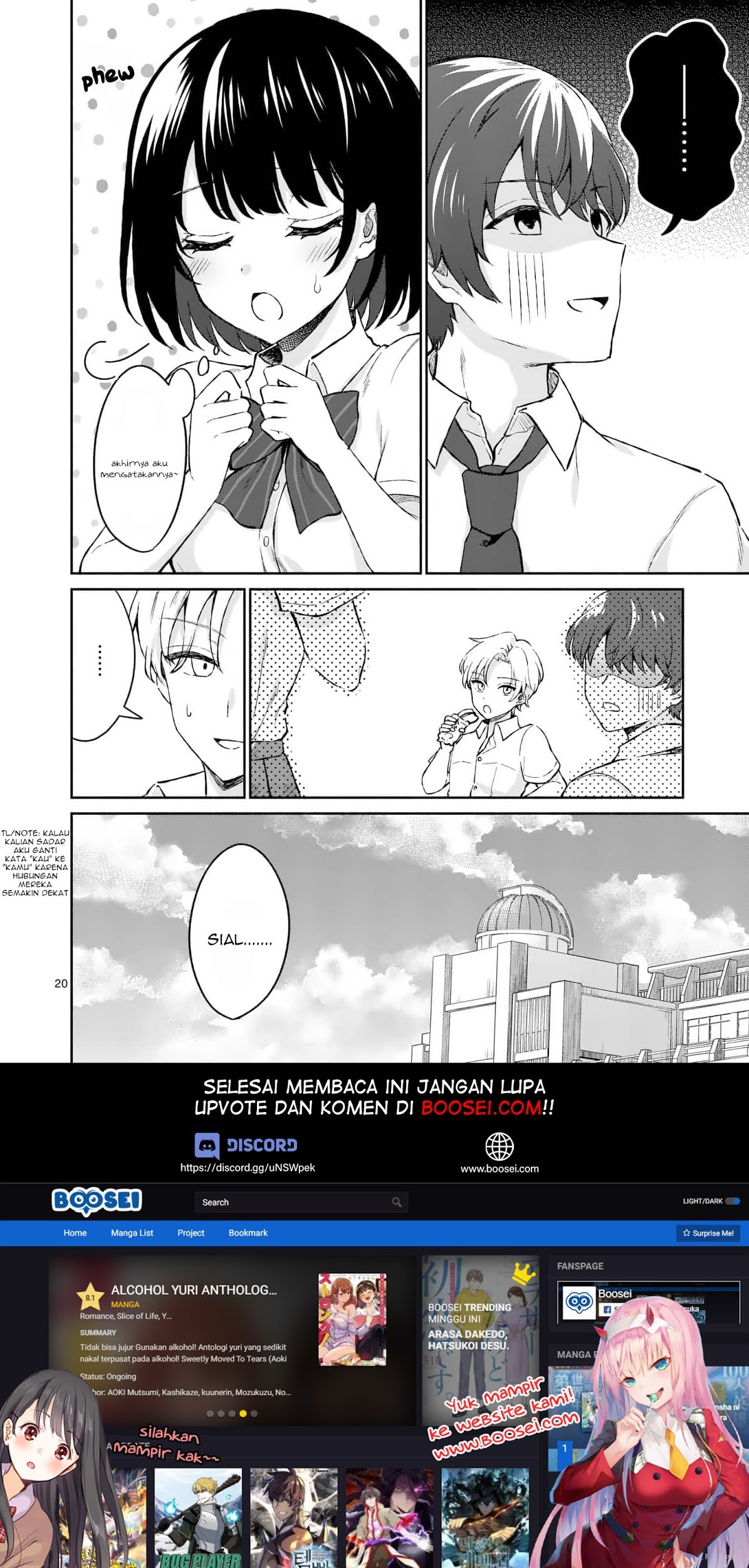 Shiotaiou no Sato-san ga Ore ni dake Amai Chapter 3 Gambar 21