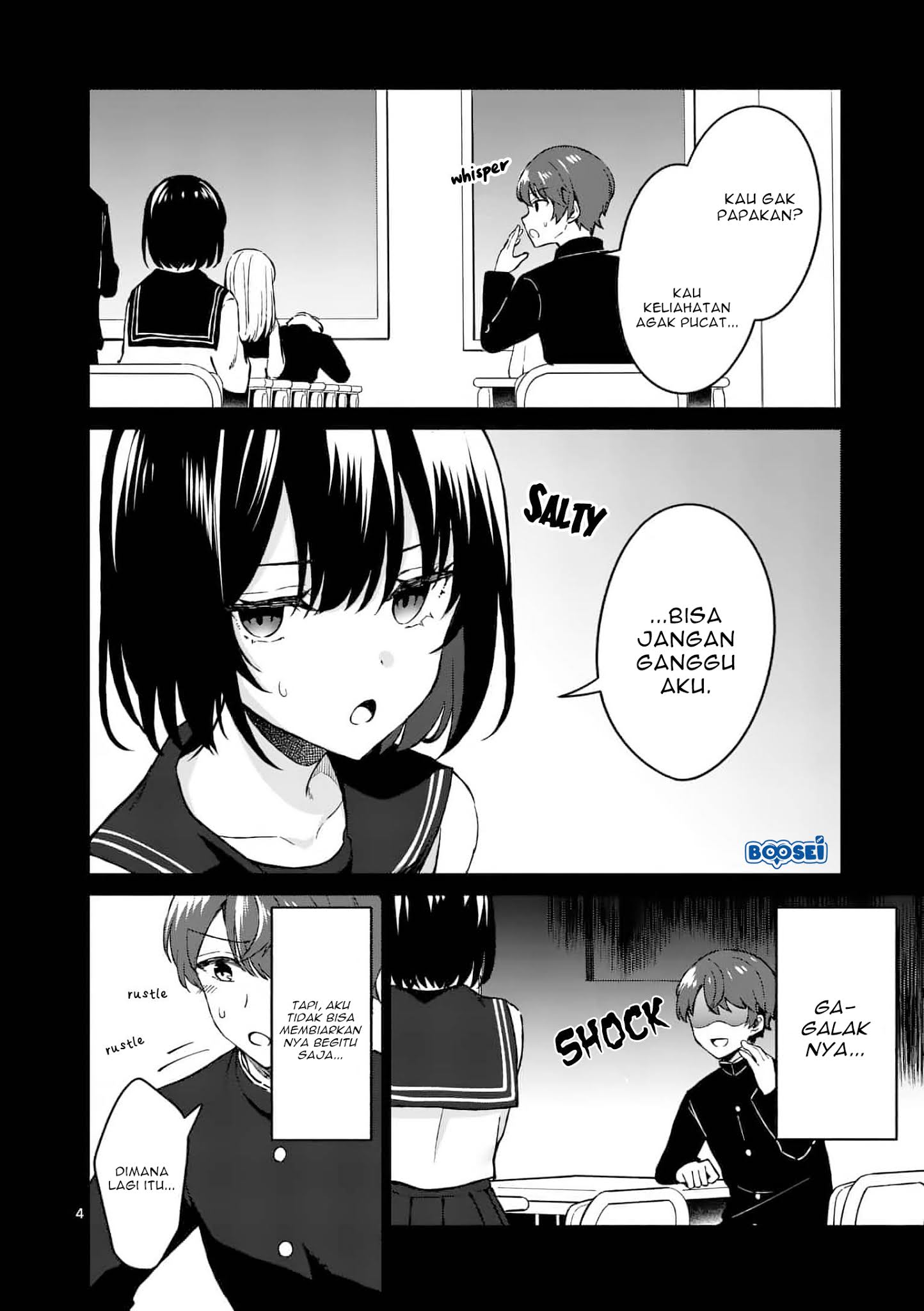 Shiotaiou no Sato-san ga Ore ni dake Amai Chapter 3 Gambar 5