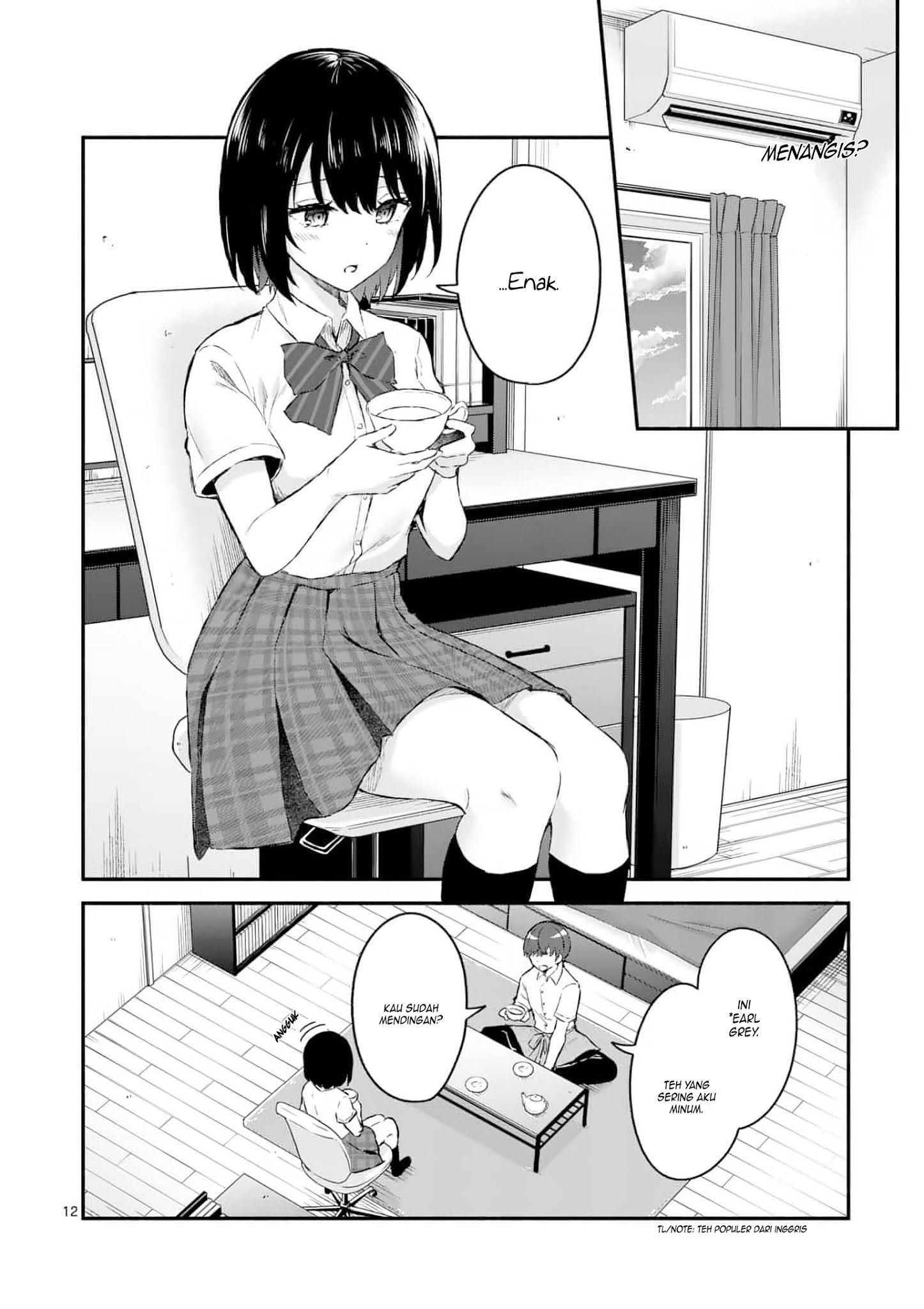 Shiotaiou no Sato-san ga Ore ni dake Amai Chapter 1 Gambar 12