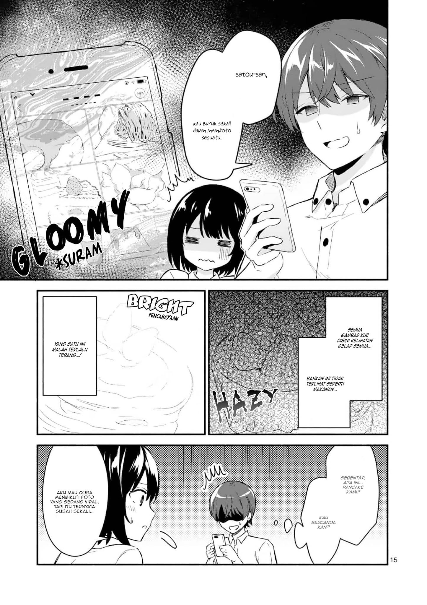 Shiotaiou no Sato-san ga Ore ni dake Amai Chapter 1 Gambar 15
