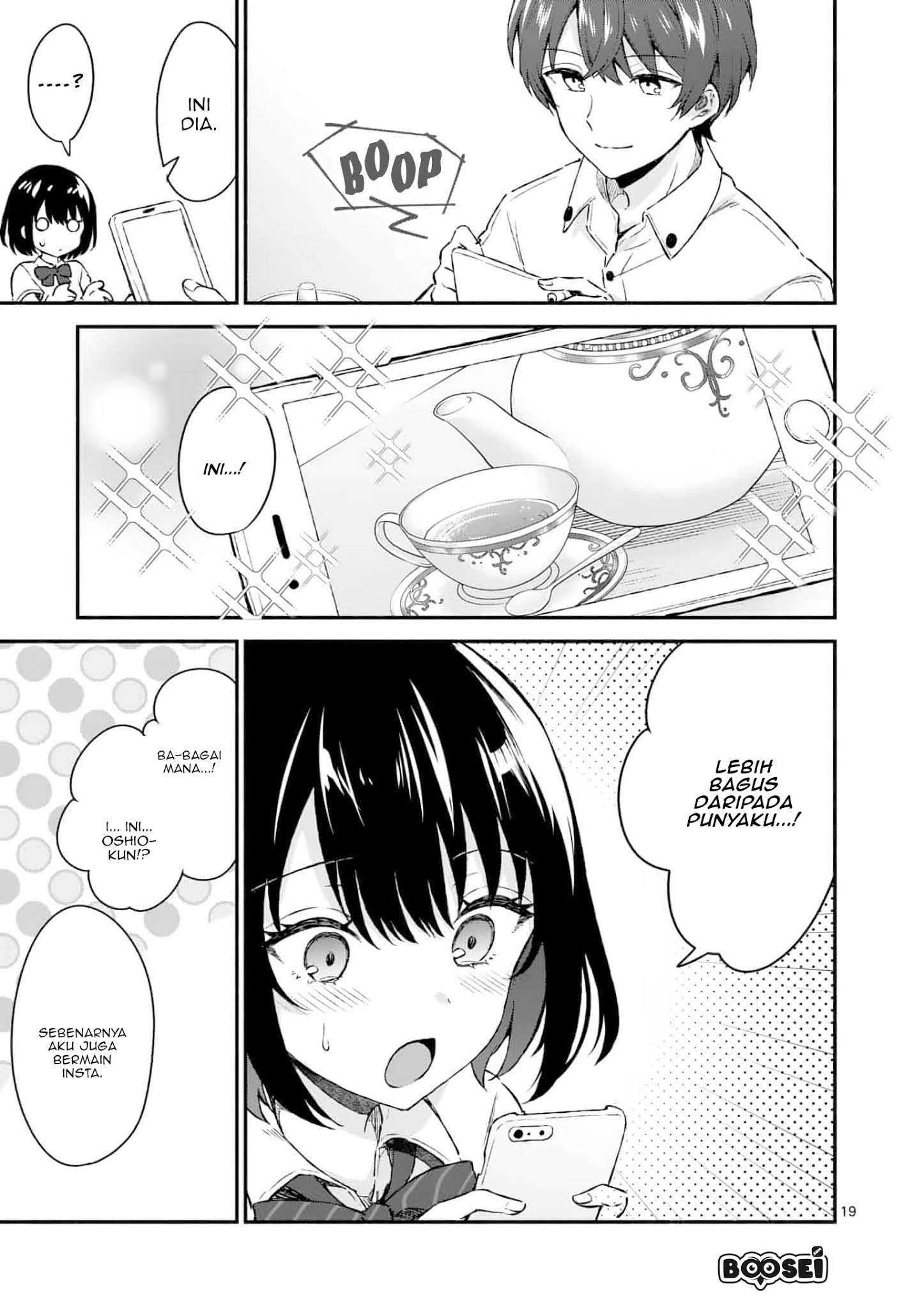 Shiotaiou no Sato-san ga Ore ni dake Amai Chapter 1 Gambar 19