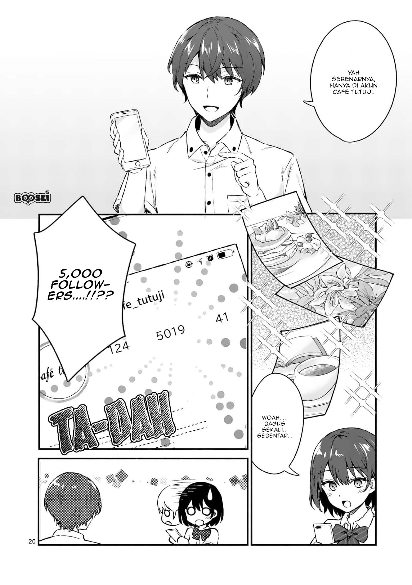 Shiotaiou no Sato-san ga Ore ni dake Amai Chapter 1 Gambar 20